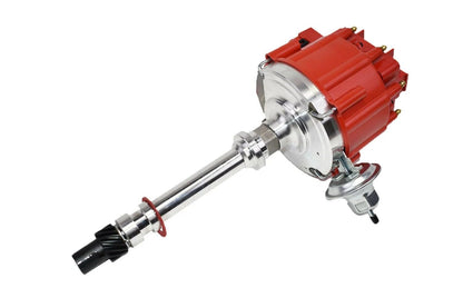 5 Star Speed HEI Distributor 65K Coil Compatible with Chevy SBC BBC 305 327 350 454 (Red)