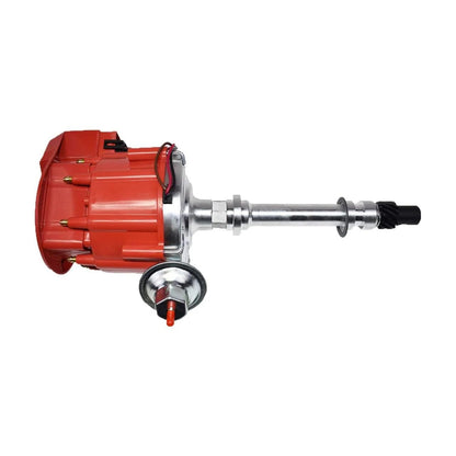 5 Star Speed HEI Distributor 65K Coil 7500RPM Compatible with Chevy SBC BBC Red Cap