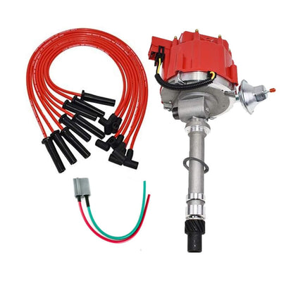 5 Star Speed HEI Distributor Kit Compatible with Big Block Chevy BBC Corvette Tach Drive 396 402 427 454 502 572 with 8.0mm Spark Plug Wires
