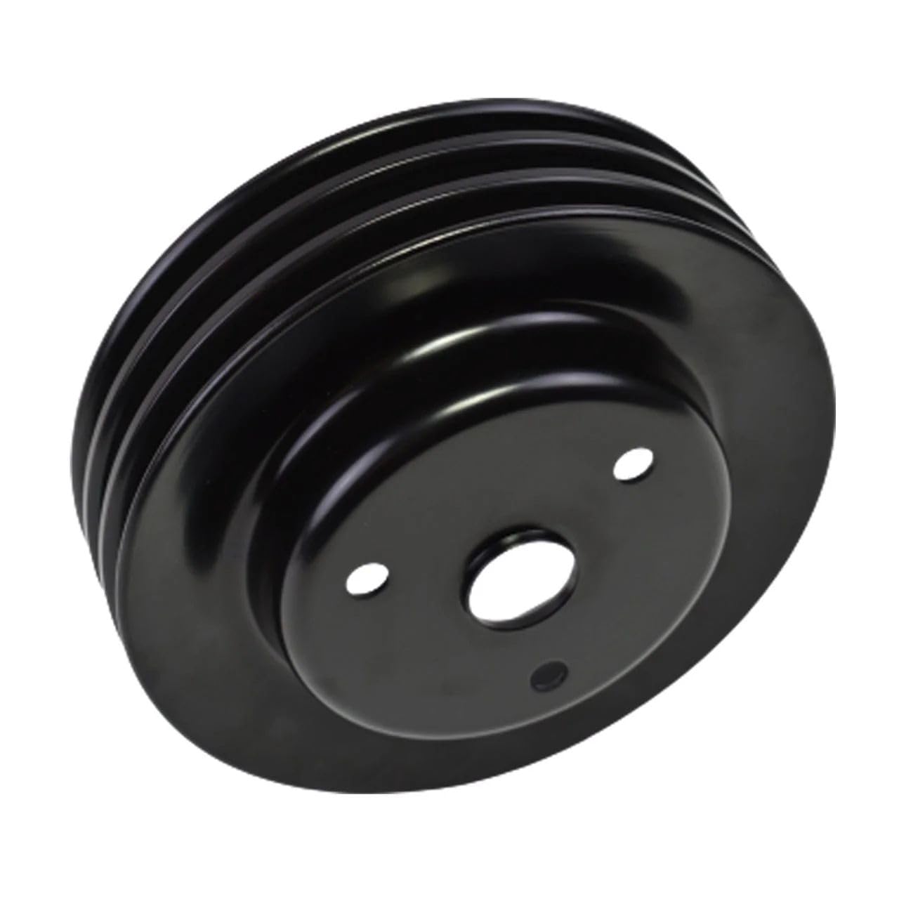 5 Star Speed Crankshaft Pulley Triple-Groove LWP Long Water Pump Compatible with Small Block Chevy SBC 262 265 267 283 302 305 307 327 350 400 Black Steel
