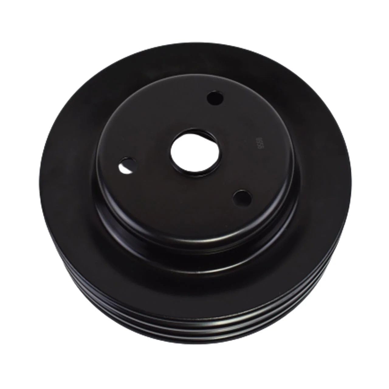 5 Star Speed Crankshaft Pulley Triple-Groove LWP Long Water Pump Compatible with Small Block Chevy SBC 262 265 267 283 302 305 307 327 350 400 Black Steel