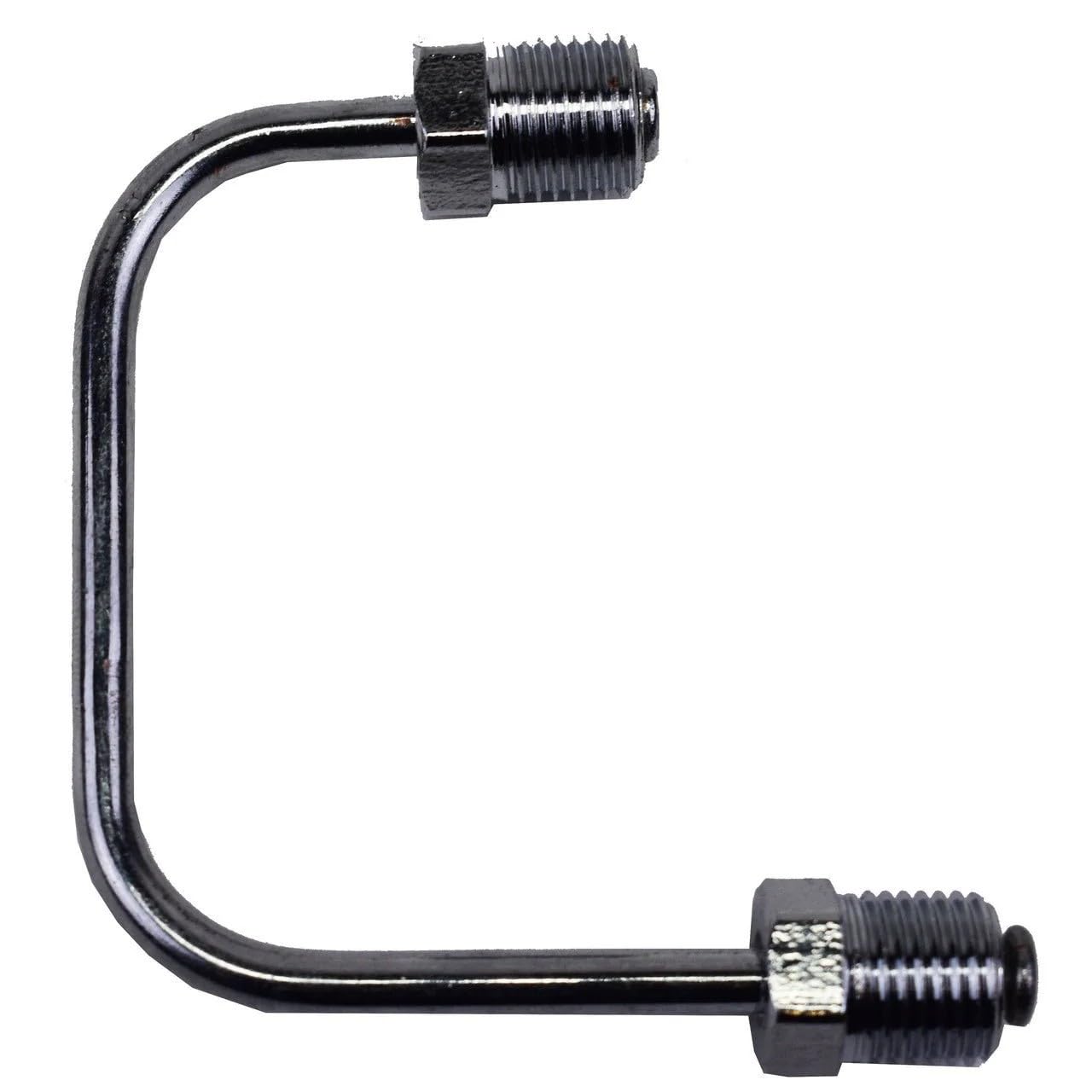 5 Star Speed Bottom Mount Proportioning Valve Line Kit Steel Chrome Compatible with 9/16 and 1/2 Ports
