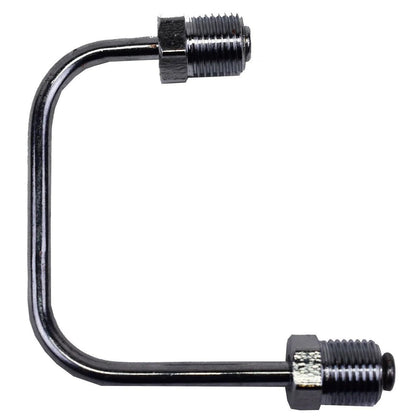 5 Star Speed Bottom Mount Proportioning Valve Line Kit Steel Chrome Compatible with 9/16 and 1/2 Ports