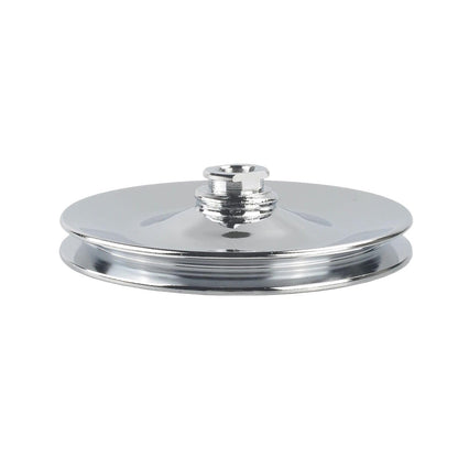 5 Star Speed Chrome Power Steering Pump & Single Groove Pulley Compatible with Saginaw GM Hot Rod Applications