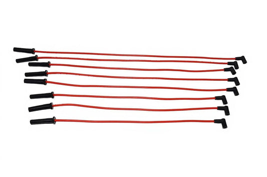 5 Star Speed 8.0mm Red HEI Spark Plug Wire Set Compatible with Mopar Dodge Plymouth 318 360 V8