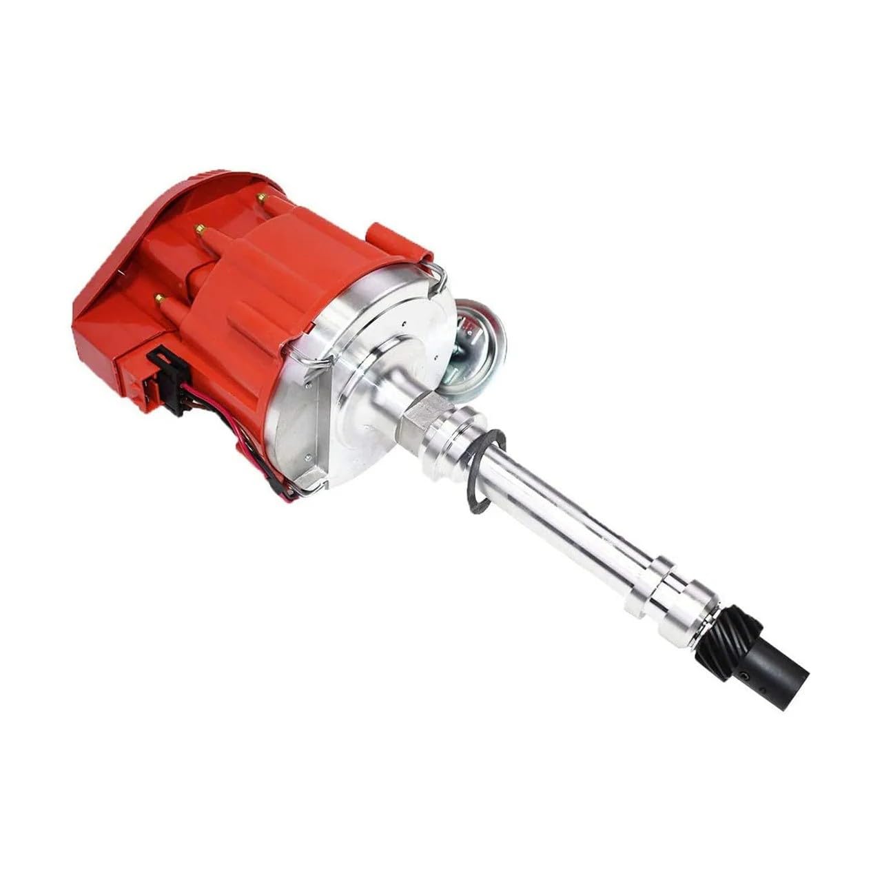 5 Star Speed HEI Distributor 65K Coil 7500RPM Compatible with Chevy SBC BBC Red Cap