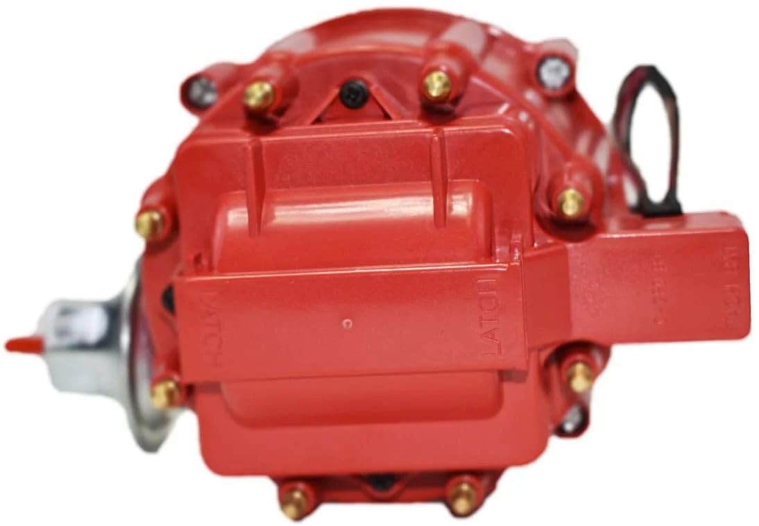 5 Star Speed HEI Distributor Kit Compatible with Pontiac V8 301 326 350 389 400 421 428 455 with 8.0mm Red Spark Plug Wires