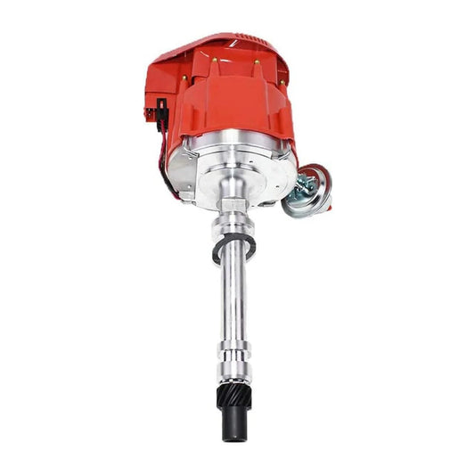 5 Star Speed HEI Distributor 65K Coil 7500RPM Compatible with Chevy SBC BBC Red Cap