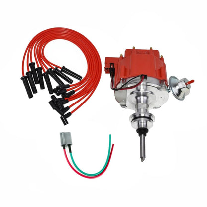 5 Star Speed HEI Distributor Kit Compatible with Mopar Chrysler Dodge Plymouth V8 Engines 273 318 340 360 with 8.0mm Spark Plug Wires