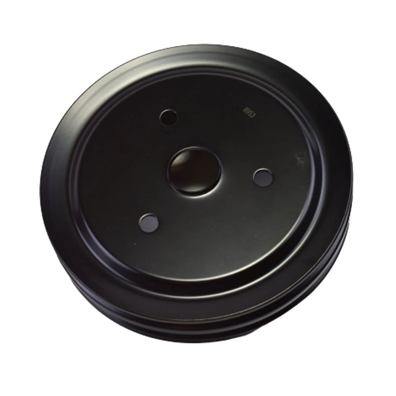 5 Star Speed Crankshaft Pulley Double-Groove SWP Short Water Pump Compatible with Small Block Chevy SBC 262 265 267 283 302 305 307 327 350 400 Black Steel