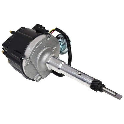 5 Star Speed HEI Distributor 65K Coil Compatible with Chevy 6 194 216 235 (1941-1962) & Toyota Land Cruiser 3.9L 4.2L Engines, Black