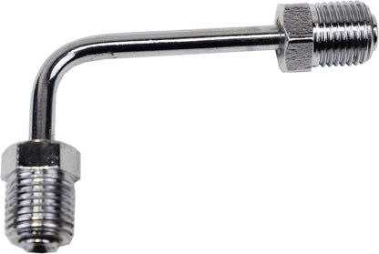 5 Star Speed Chrome Brake Line Set Compatible with Side Mount Proportioning Valve PV2 PV4 Steel