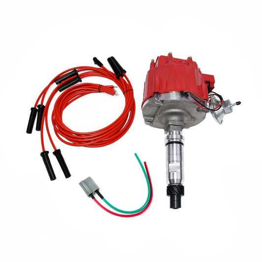 5 Star Speed HEI Distributor Kit Compatible with Buick Nailhead V8 264 322 364 401 425 Engines with Spark Plug Wires