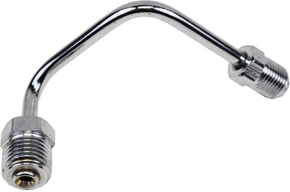 5 Star Speed Chrome Brake Line Set Compatible with Side Mount Proportioning Valve PV2 PV4 Steel