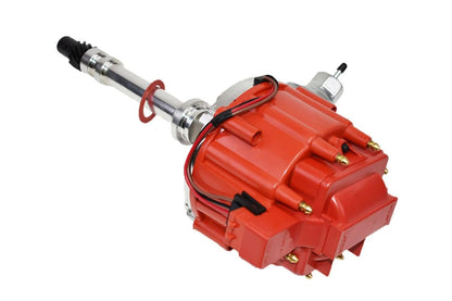 5 Star Speed HEI Distributor 65K Coil Compatible with Chevy SBC BBC 305 327 350 454 (Red)