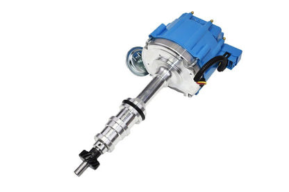 5 Star Speed HEI Distributor with High Output Coil Compatible with Ford FE 352 360 390 406 410 427 428 Blue Cap