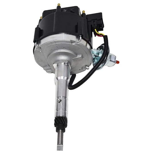 5 Star Speed HEI Distributor 65K Coil Compatible with Chevy 6 194 216 235 (1941-1962) & Toyota Land Cruiser 3.9L 4.2L Engines, Black