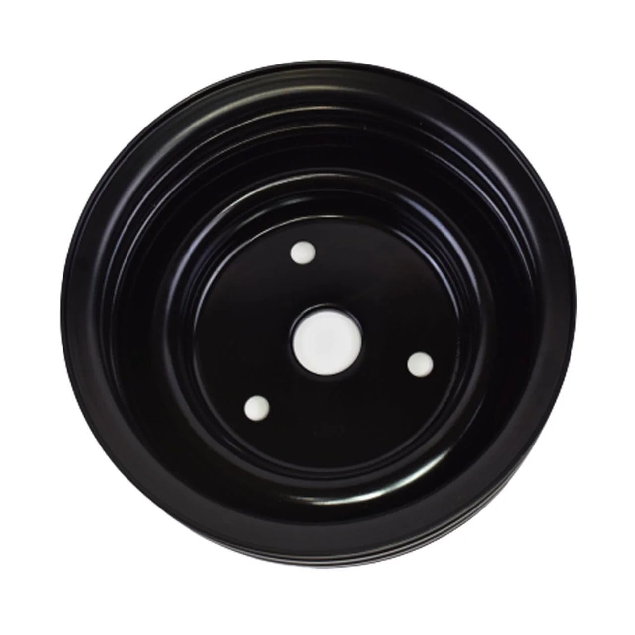 5 Star Speed Crankshaft Pulley Triple-Groove LWP Long Water Pump Compatible with Small Block Chevy SBC 262 265 267 283 302 305 307 327 350 400 Black Steel
