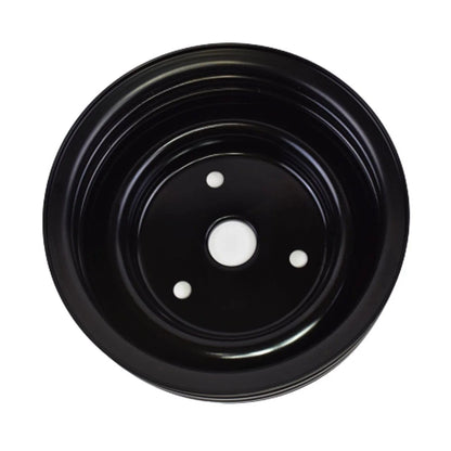 5 Star Speed Crankshaft Pulley Triple-Groove LWP Long Water Pump Compatible with Small Block Chevy SBC 262 265 267 283 302 305 307 327 350 400 Black Steel