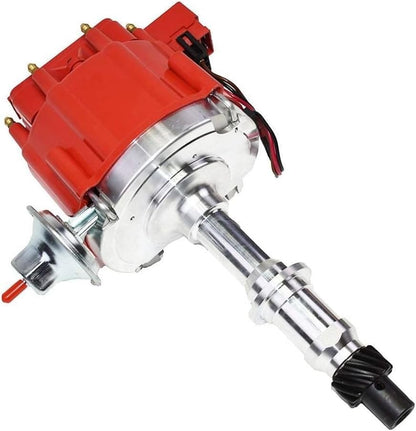 5 Star Speed HEI Distributor 65K Coil Compatible with Pontiac V8 301-455 Red Cap