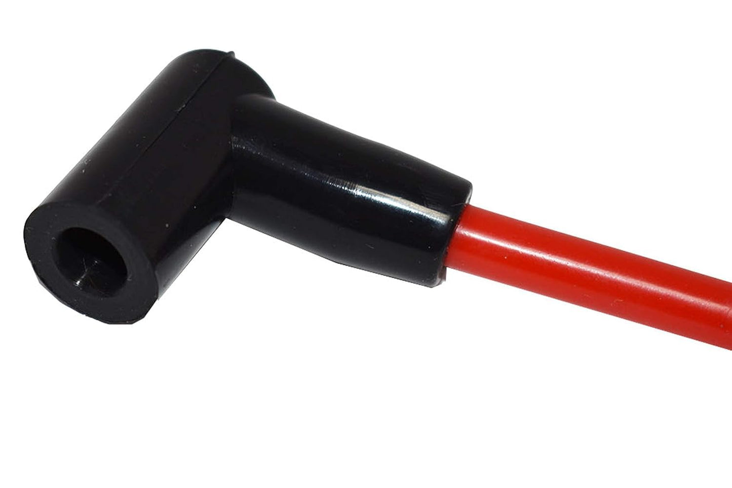 5 Star Speed 8.0mm Red Spark Plug Wire Set Compatible with Chevy GMC SBC 283 305 307 327 350 400 HEI Under Exhaust
