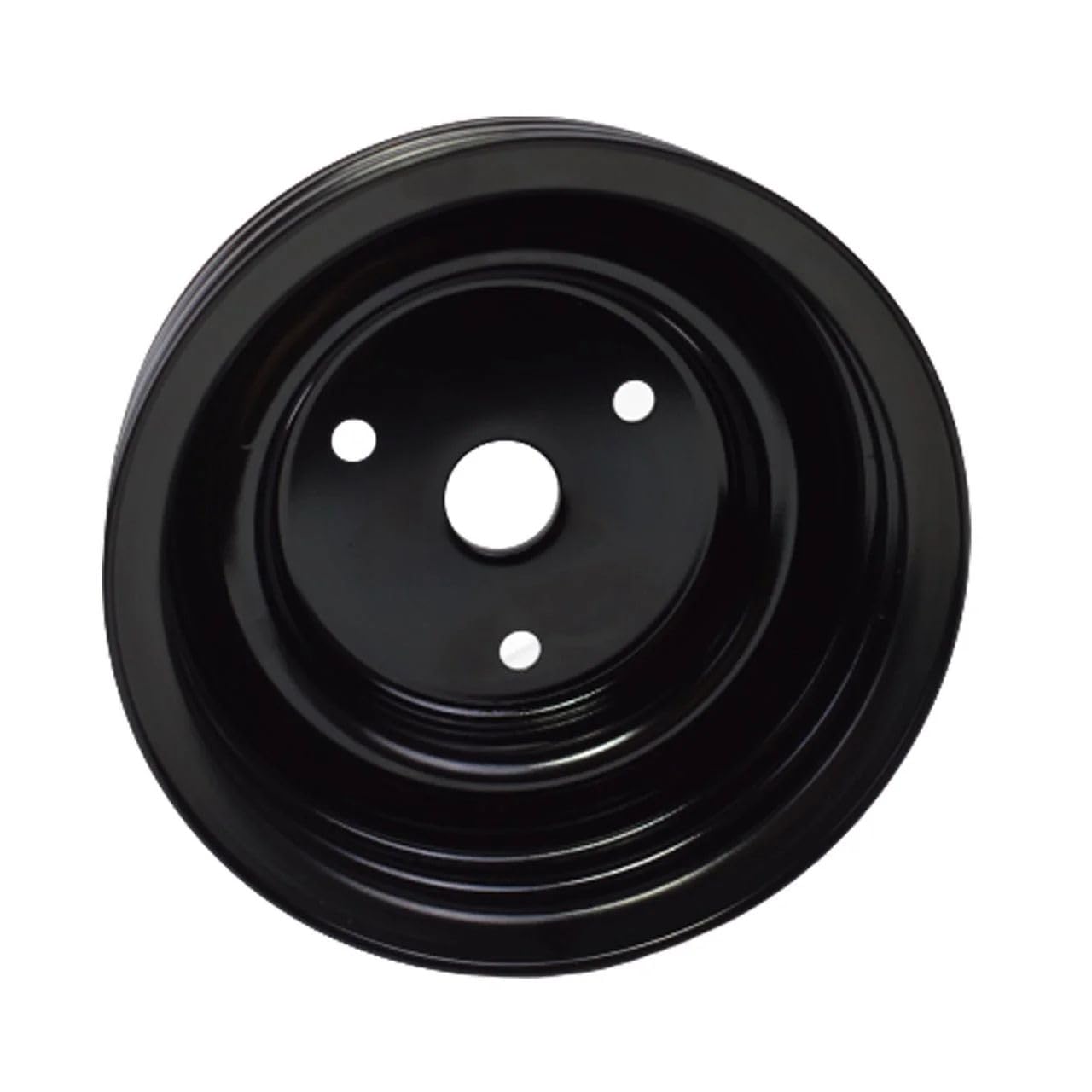 5 Star Speed Crankshaft Pulley Triple-Groove LWP Long Water Pump Compatible with Small Block Chevy SBC 262 265 267 283 302 305 307 327 350 400 Black Steel