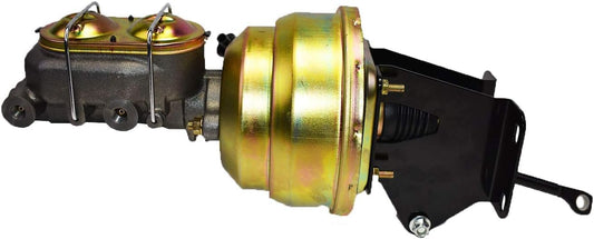 5 Star Speed 8 Inch Dual Power Brake Booster Kit Compatible with Jeep CJ5 CJ7 1974–1986 Disc Disc