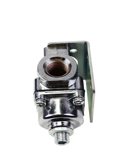 5 Star Speed Fuel Pump Fuel Pressure Regulator 4.5-9 PSI Chrome Plated for Gasoline Applications