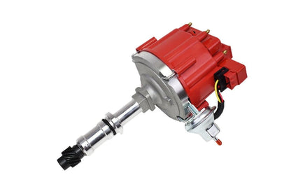HEI Distributor Compatible with Buick Big Block 400 430 455 with 65K Volt Coil, One-Wire Installation, Red Cap