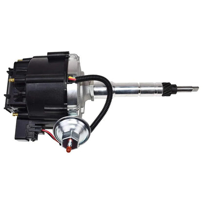 5 Star Speed HEI Distributor 65K Coil Compatible with Chevy 6 194 216 235 (1941-1962) & Toyota Land Cruiser 3.9L 4.2L Engines, Black