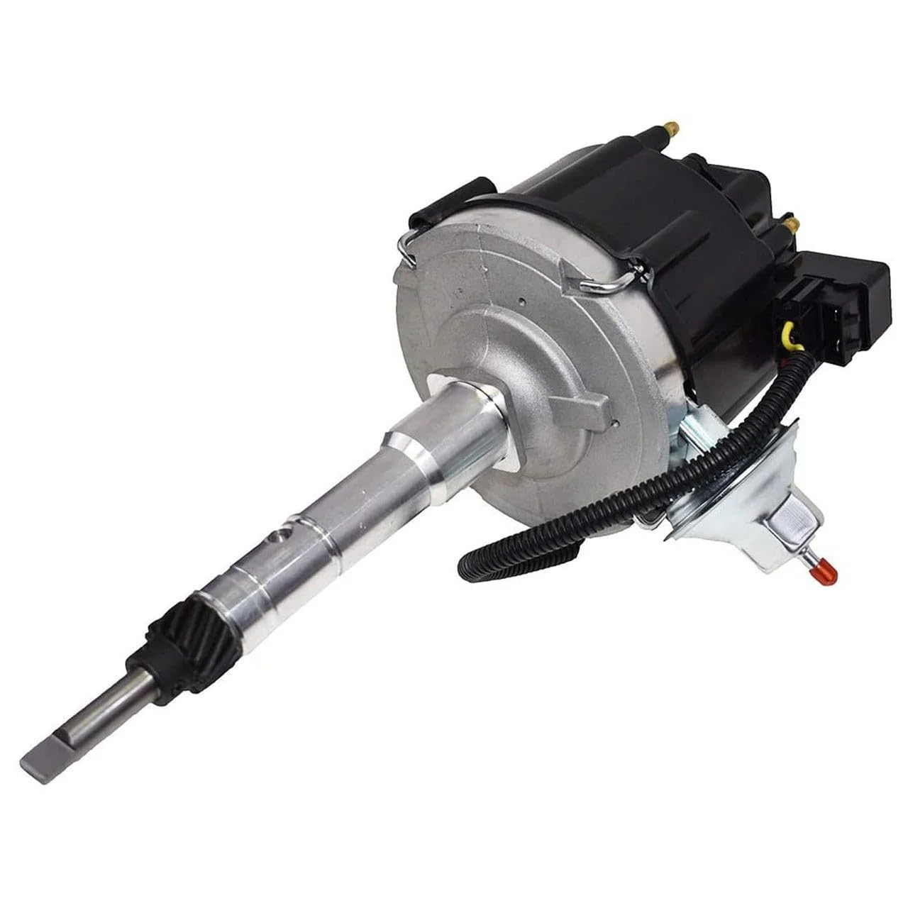 5 Star Speed HEI Distributor 65K Coil Compatible with Chevy 6 194 216 235 (1941-1962) & Toyota Land Cruiser 3.9L 4.2L Engines, Black