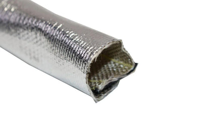 5 Star Speed Heat Shroud Aluminized Sleeving Heat Shield Protection Barrier with Hook and Loop Closure 1" x 36"