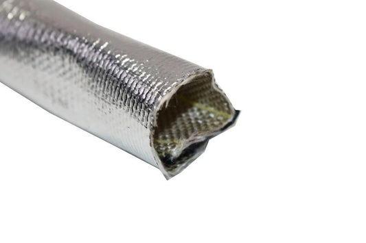 5 Star Speed Heat Shroud Aluminized Sleeving Heat Shield Protection Barrier with Hook and Loop Closure 1" x 36"