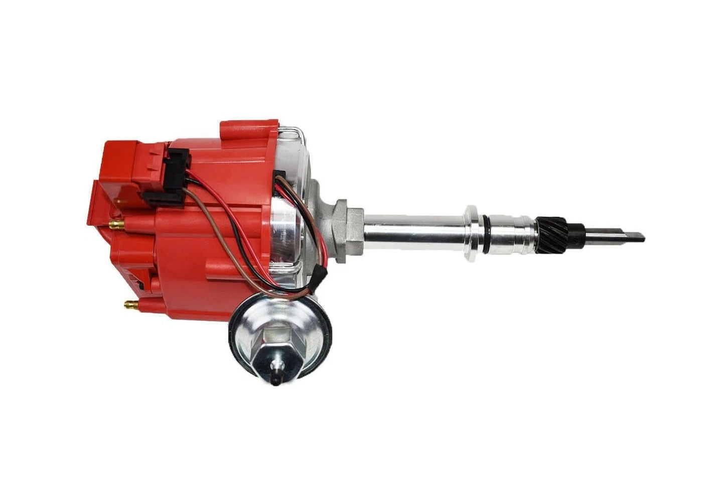 5 Star Speed HEI Distributor 65K Compatible with AMC Jeep 232 242 258 Inline-6 Red Cap