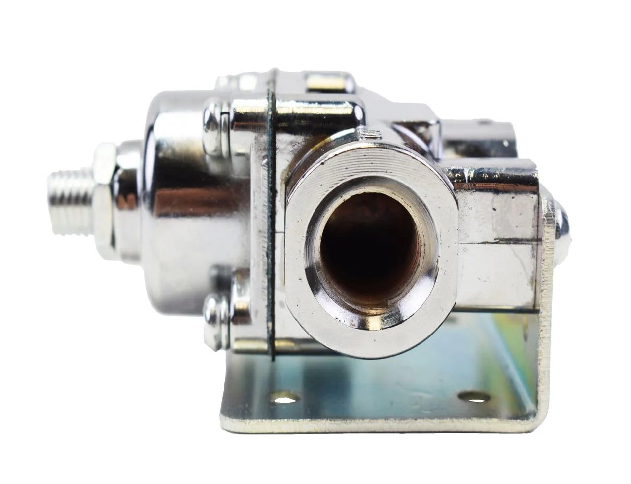 5 Star Speed Fuel Pump Fuel Pressure Regulator 4.5-9 PSI Chrome Plated for Gasoline Applications