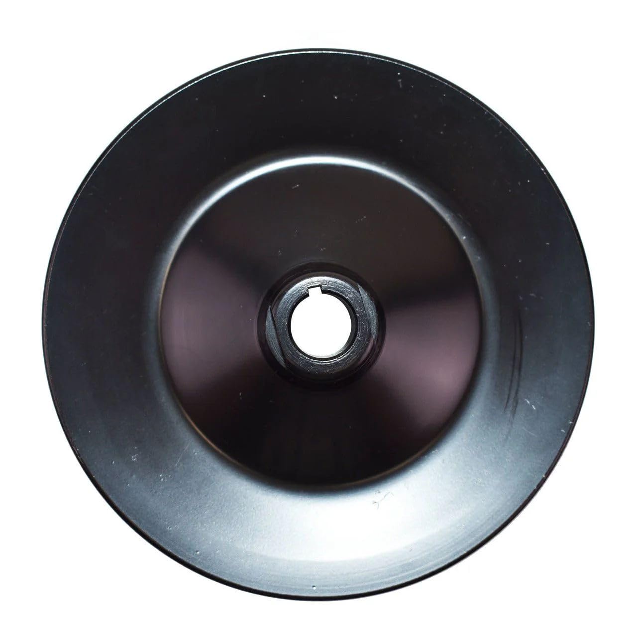 5 Star Speed Saginaw Power Steering Pump Double-Groove Steel Pulley Compatible with GM Black
