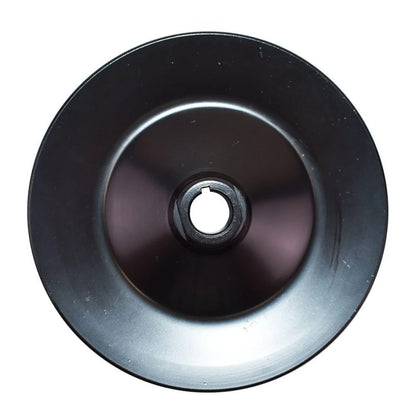 5 Star Speed Saginaw Power Steering Pump Double-Groove Steel Pulley Compatible with GM Black