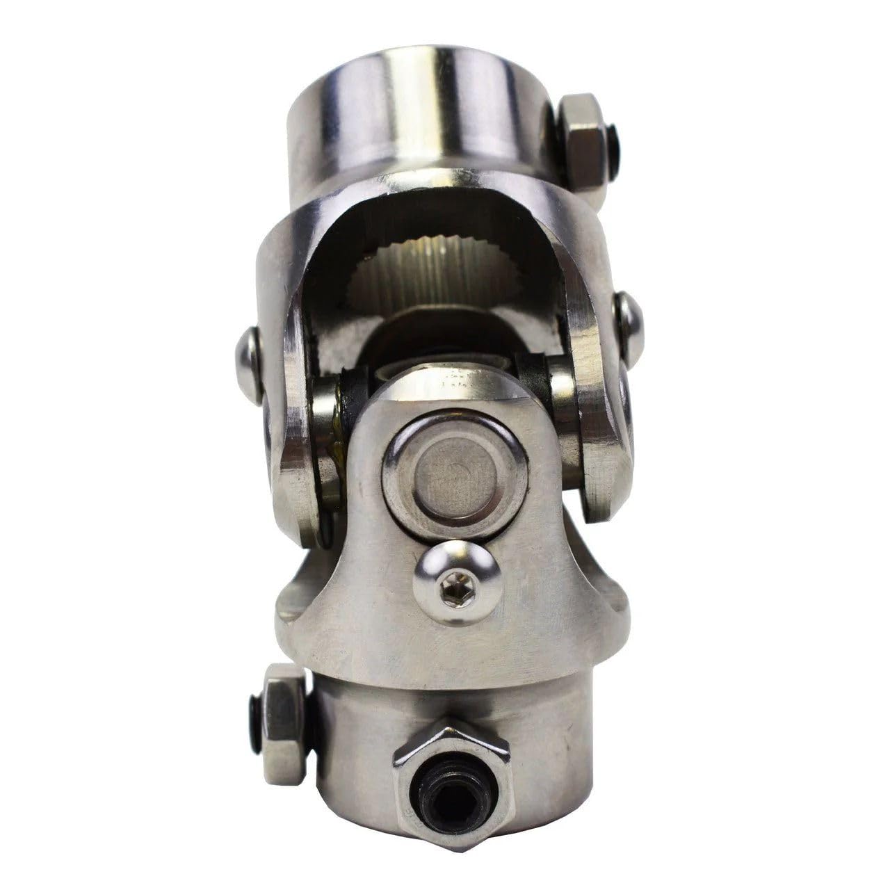 5 Star Speed Forged Steel Yokes Steering Shaft Universal U-Joint Compatible With 13/16" 36 Spline to 3/4" DD