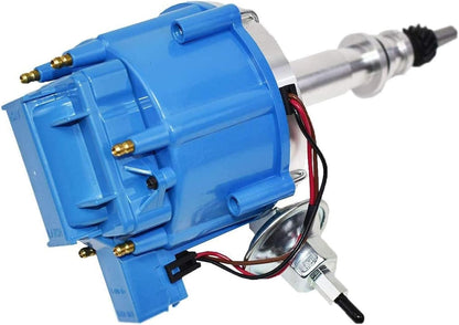 5 Star Speed HEI Distributor Kit Compatible with Ford Inline 6 144 170 200 250 with 8.0mm Spark Plug Wires