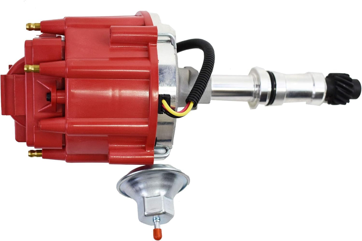 5 Star Speed HEI Distributor Compatible with Buick Odd Fire 225 231 V6 and Jeep Dauntless Engines with 65K Coil, Red Cap
