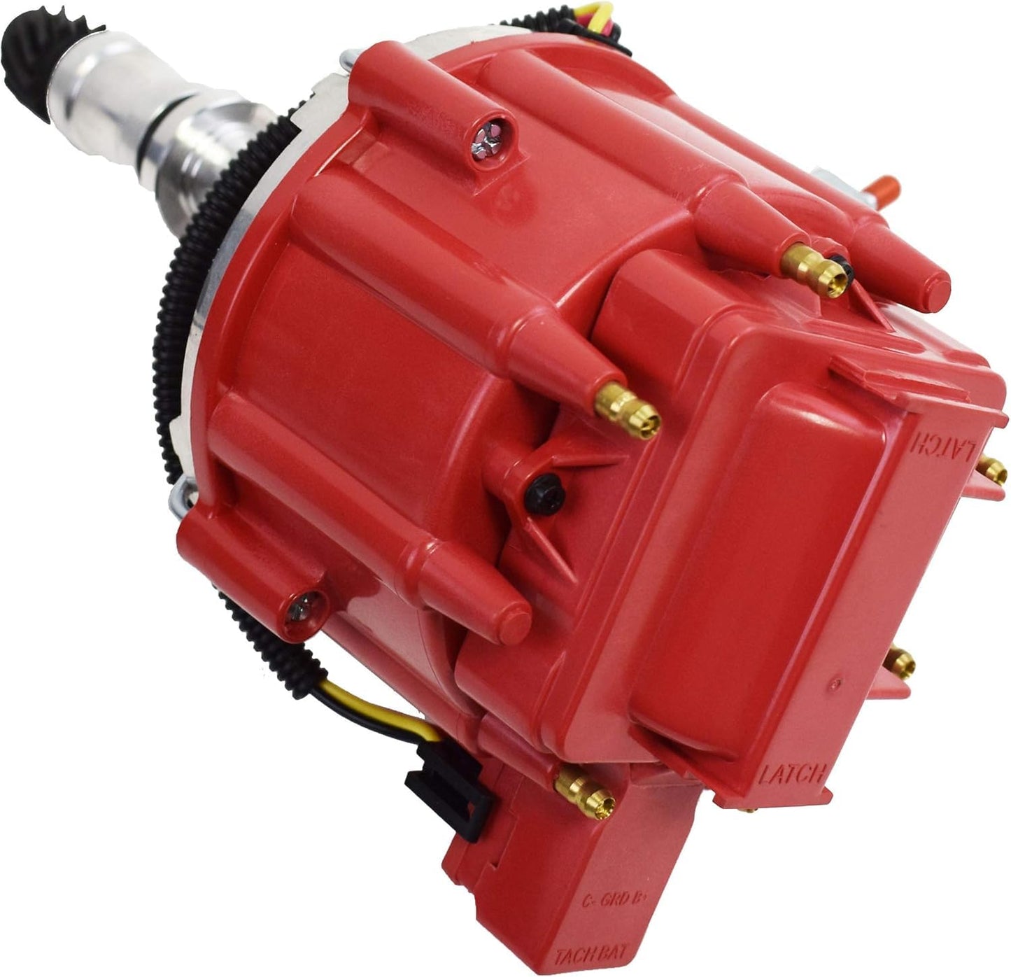 5 Star Speed HEI Distributor Compatible with Buick Odd Fire 225 231 V6 and Jeep Dauntless Engines with 65K Coil, Red Cap