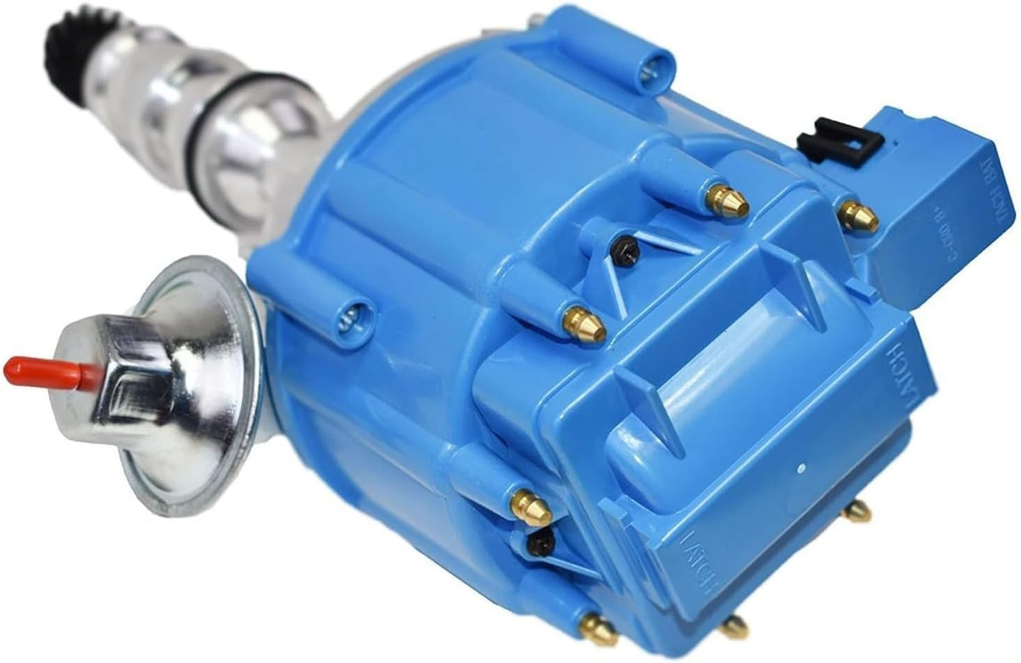 5 Star Speed HEI Distributor with High Output Coil Compatible with Ford FE/FT 330 361 391 V8 5/16" Shaft Blue Cap