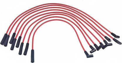5 Star Speed 8.0mm Red Spark Plug Wire Set Compatible with AMC Jeep V8 290 304 343 360 390 401 HEI
