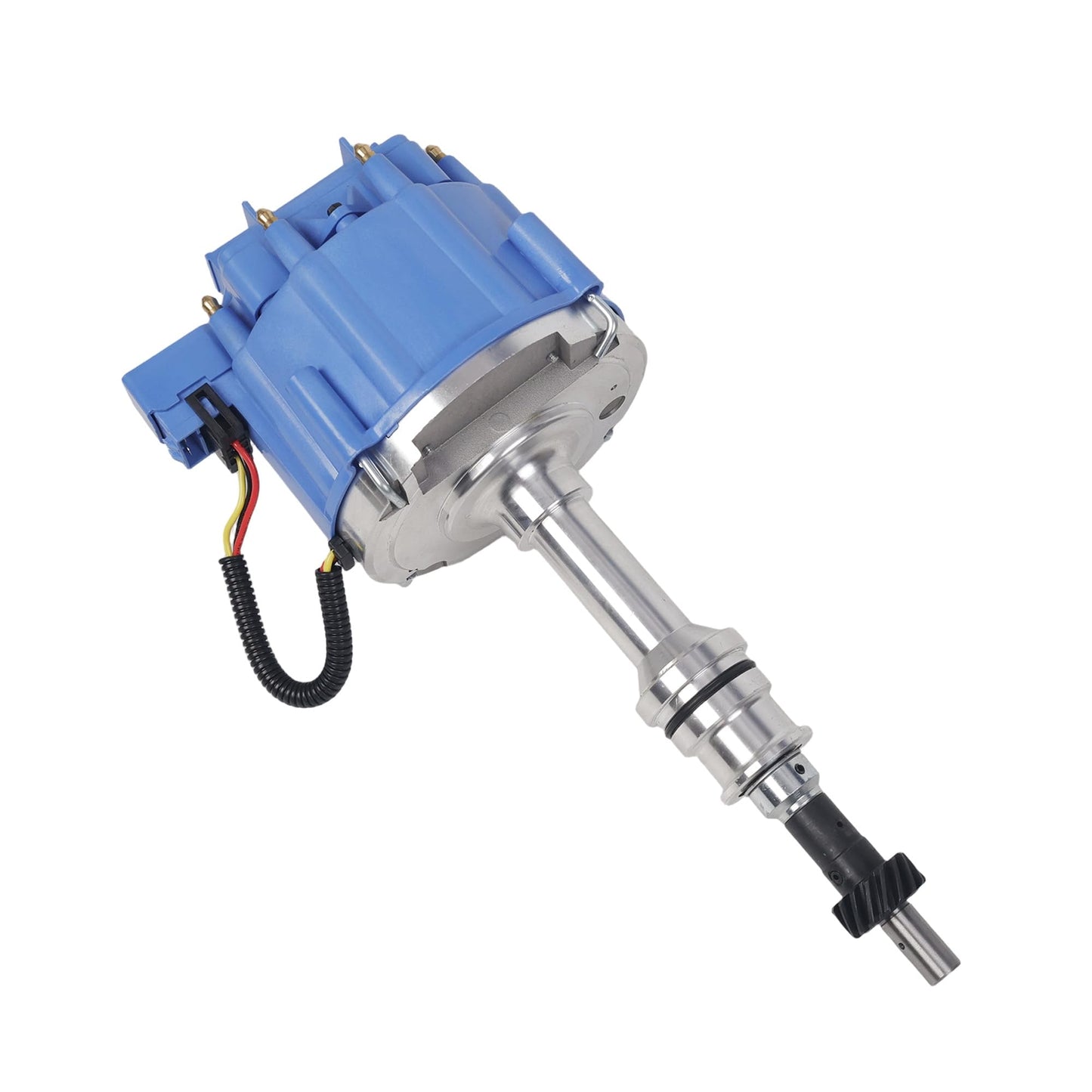 5 Star Speed Marine HEI Distributor Compatible with Ford 260 289 302 5.0 V8 Engines with 65K Coil, Blue Cap