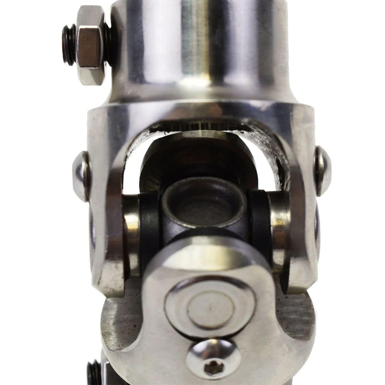 5 Star Speed Forged Stainless Steel Yokes Steering Shaft Universal U-Joint Compatible With 3/4" 30 Spline to 3/4" DD