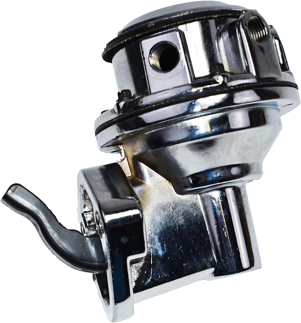 5 Star Speed Mechanical Fuel Pump 6 PSI 80 GPH Chrome Compatible with Chevy GMC Small Block 262–400 CID