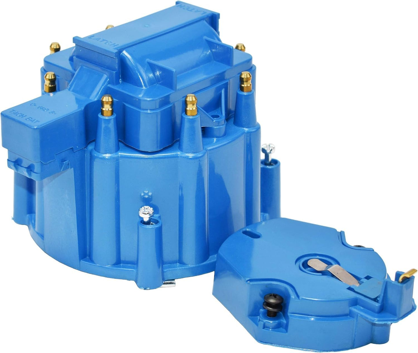 5 Star Speed HEI Distributor Tune-Up Kit with High Output Coil Compatible with GM Style V8 (Blue)