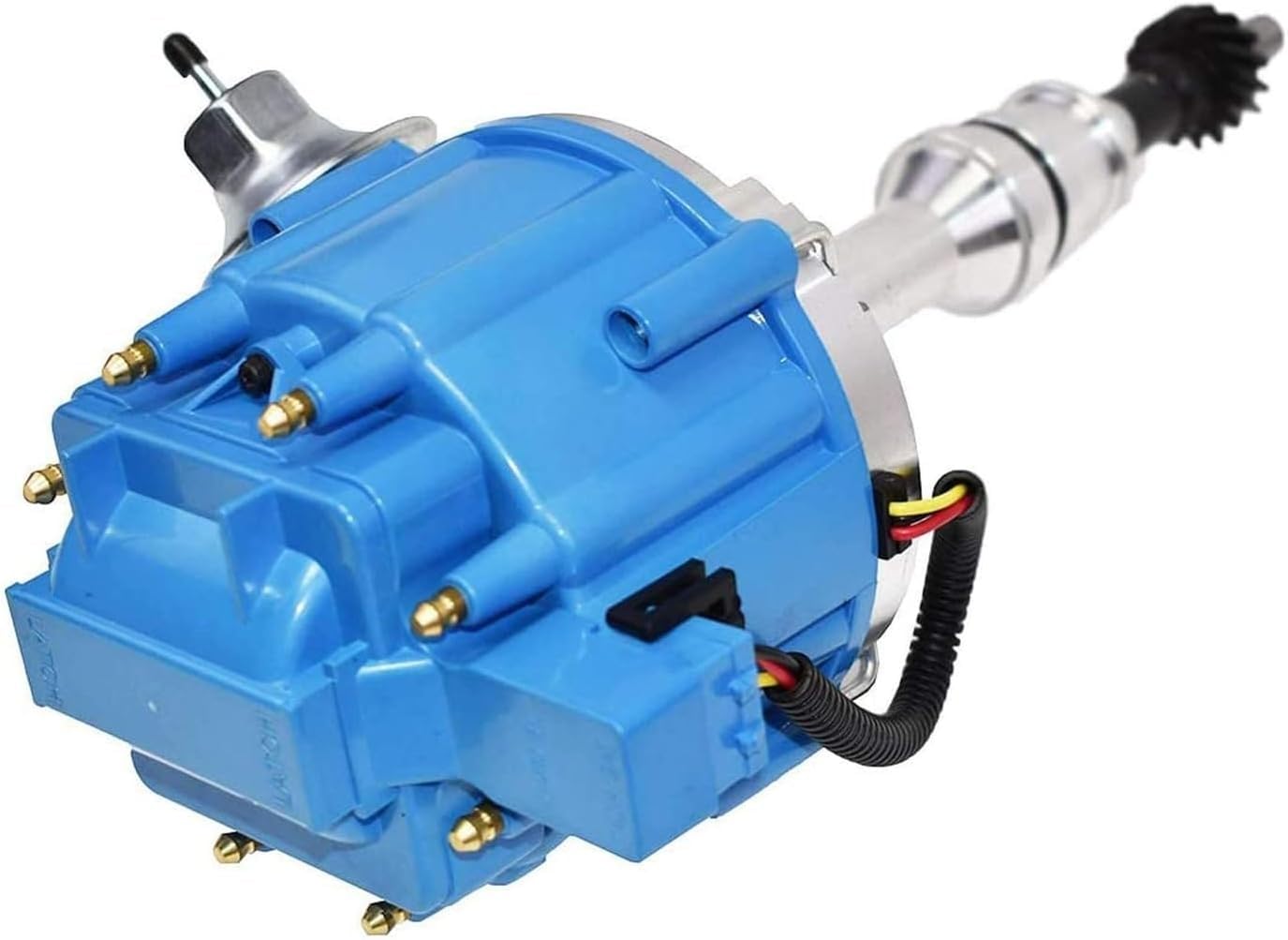 5 Star Speed HEI Distributor with High Output Coil Compatible with Ford Big Block V8 351C 351M 400 429 460 Blue Cap