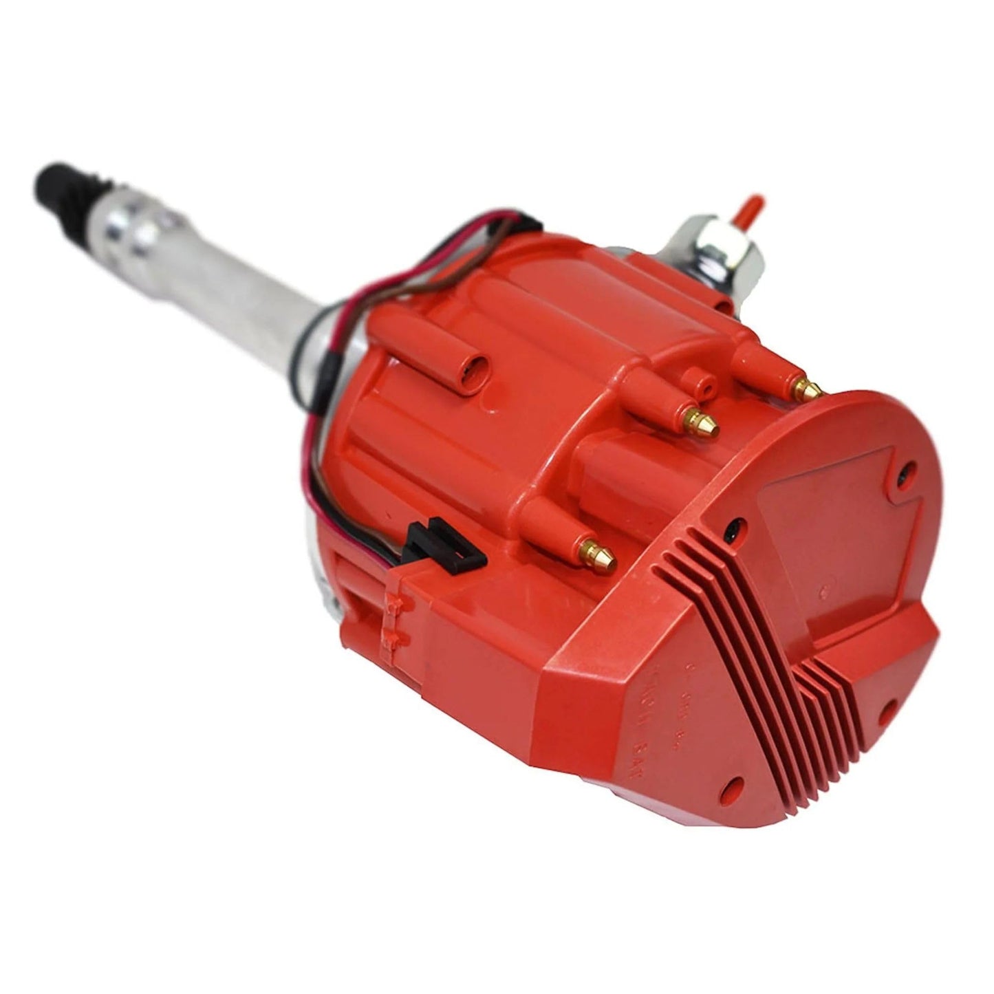 5 Star Speed HEI Distributor Kit Compatible with Chevy GM Small Block SBC 283 305 307 327 350 400 with 8.0mm Spark Plug Wires Red Cap