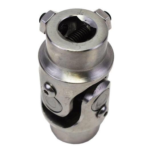 5 Star Speed Forged Stainless Steel Yokes Steering Shaft Universal U-Joint Compatible With 3/4" 30 Spline to 3/4" DD